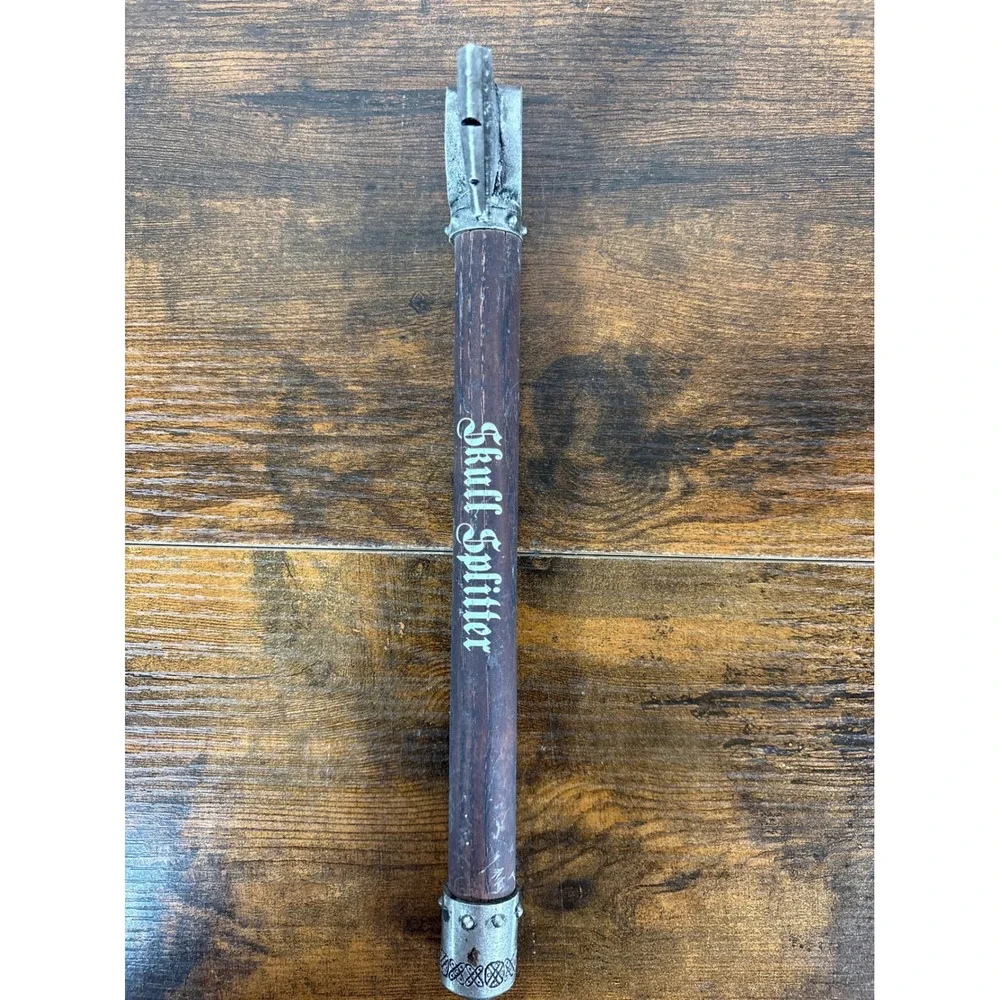 The Orkney Brewery Skull Splitter Ale Viking Axe Beer Tap Handle Silver Brown